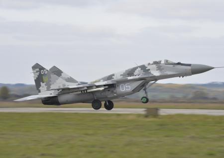 МО: российская авиация сбила Миг-29 ВСУ во время воздушного боя в ДНР