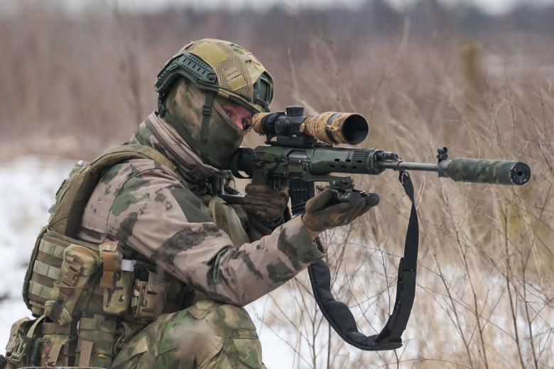 Военнослужащий ВС РФ в зоне СВО