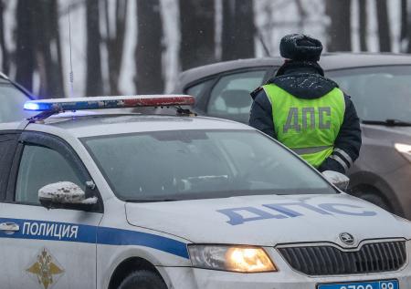 Появились кадры момента ДТП на ТТК в Москве