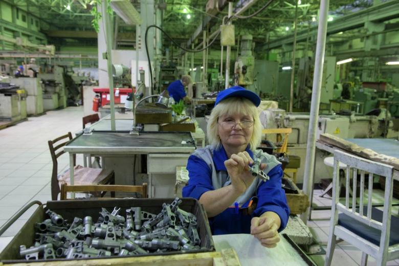 В цехе концерна «Калашников» в Ижевске