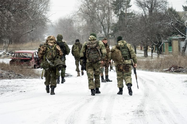 Военнослужащие в зоне СВО
