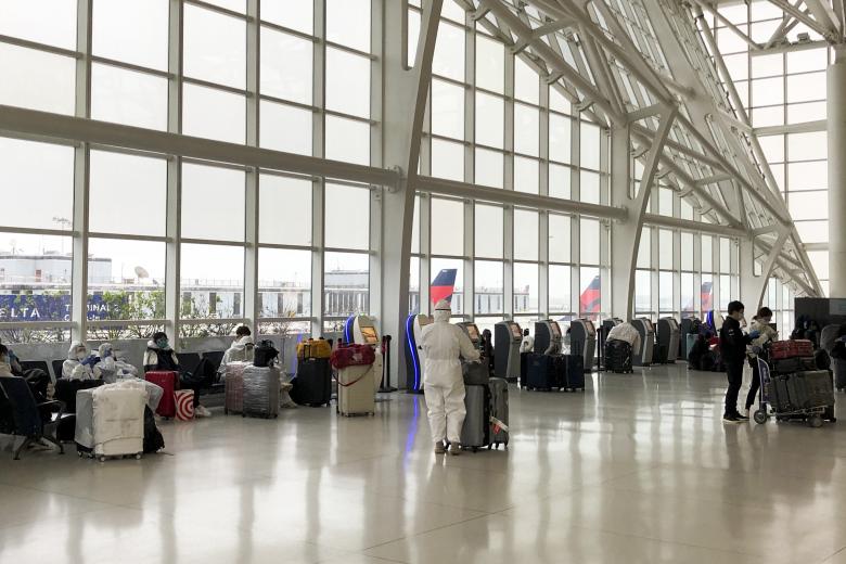 Международный аэропорт имени Джона Кеннеди в Нью-Йорке