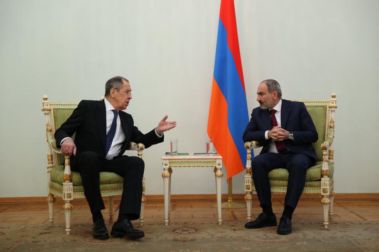 Сергей Лавров и Никол Пашинян