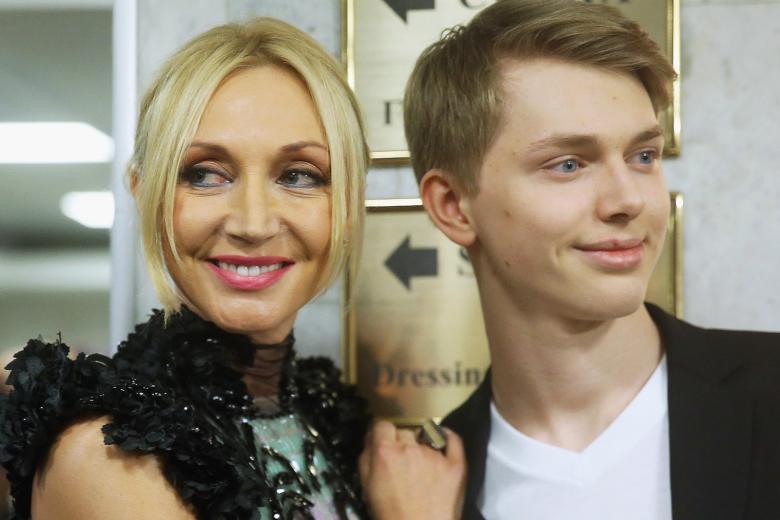 Кристина Орбакайте и ее сын Дени Байсаров 