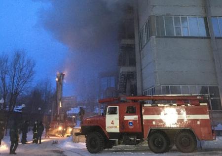 Площадь пожара во Владимирской области выросла до 800 кв. м