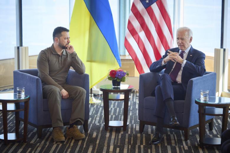 Владимир Зеленский и Джо Байден