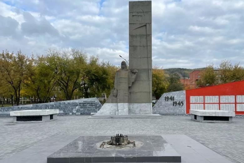 Мемориал Вечный огонь в Миассе