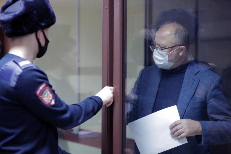 Владелец «СДС-Уголь» и шахты «Листвяжная» Михаил Федяев на заседании суда в Кемерово