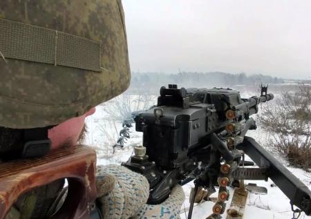 «Птичку сбил»: российский пулеметчик ликвидировал назойливого камикадзе