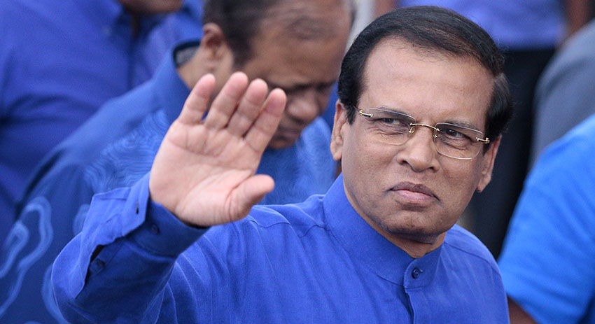 Президент Шри-Ланки Майтрипала Сирисена