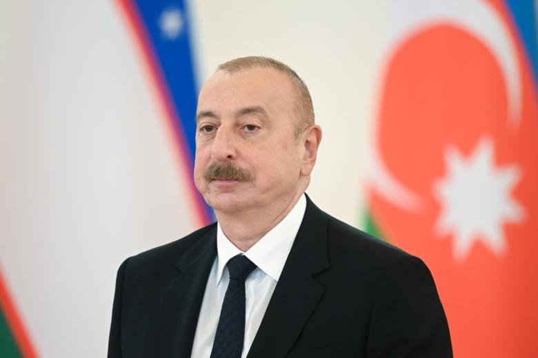 Президент Азербайджанской Республики Ильхам Алиев перед началом заседания Высшего Евразийского экономического совета (ВЕЭС) в расширенном составе в Москве