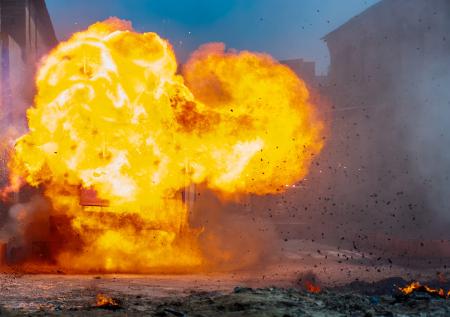 В Иране загорелось хранилище с 18 тысячами тонн нефти