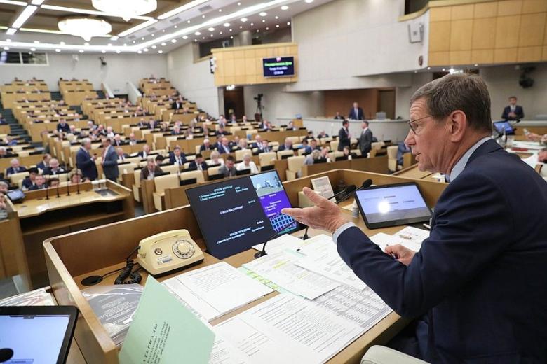 Пленарное заседание Госдумы