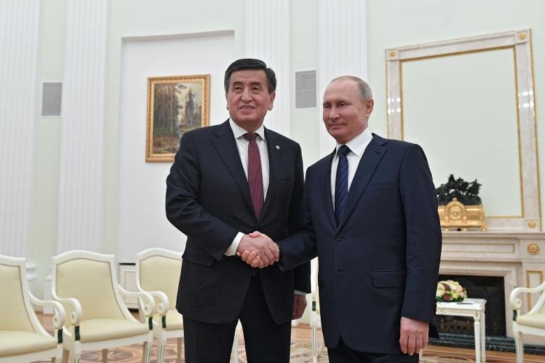 Владимир Путин и Сооронбай Жээнбеков