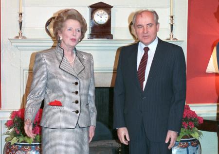 Маргарет Тэтчер называла свои платья в честь Горбачёва