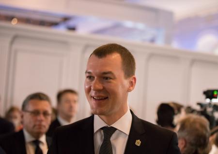 Путин пожелал удачи Дегтярёву на выборах главы Хабаровского края