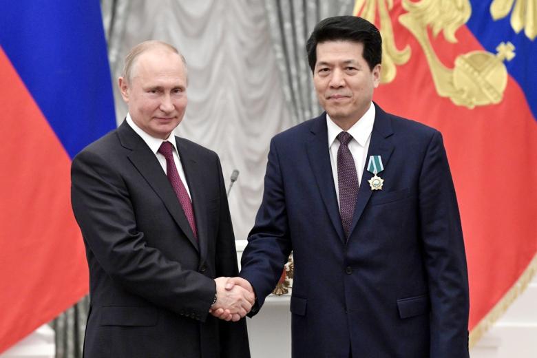 Владимир Путин, Ли Хуэй