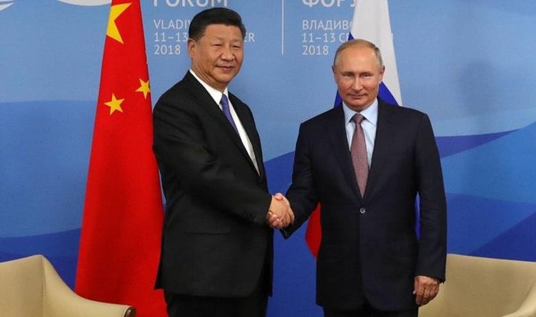 Владимир Путин и  Си Цзиньпин