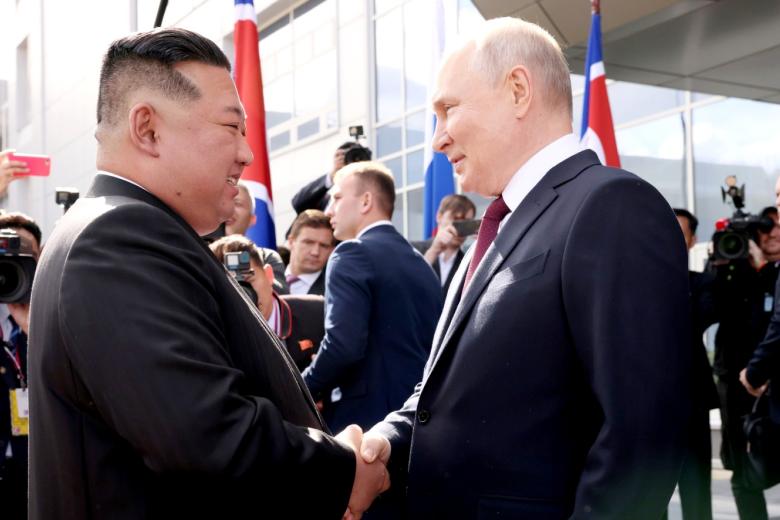 Ким Чен Ын, Владимир Путин
