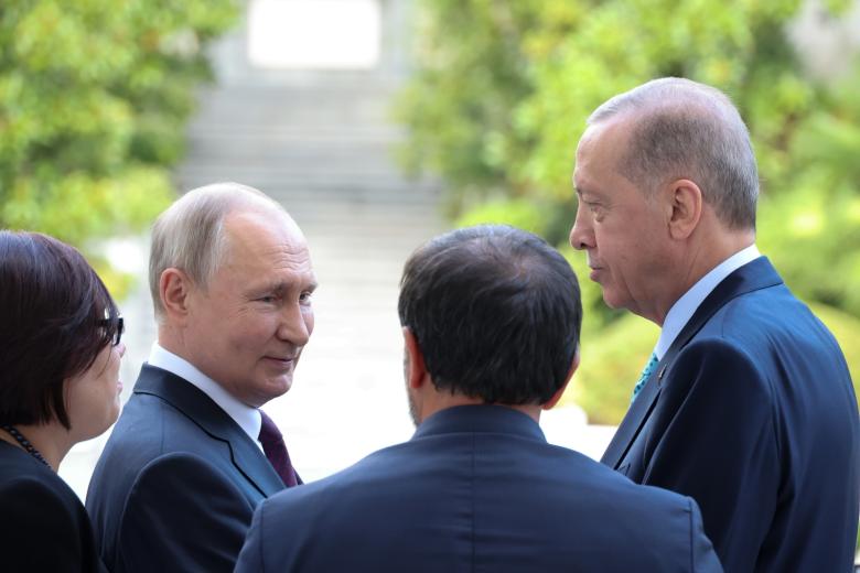 Владимир Путин и Реджеп Тайип Эрдоган