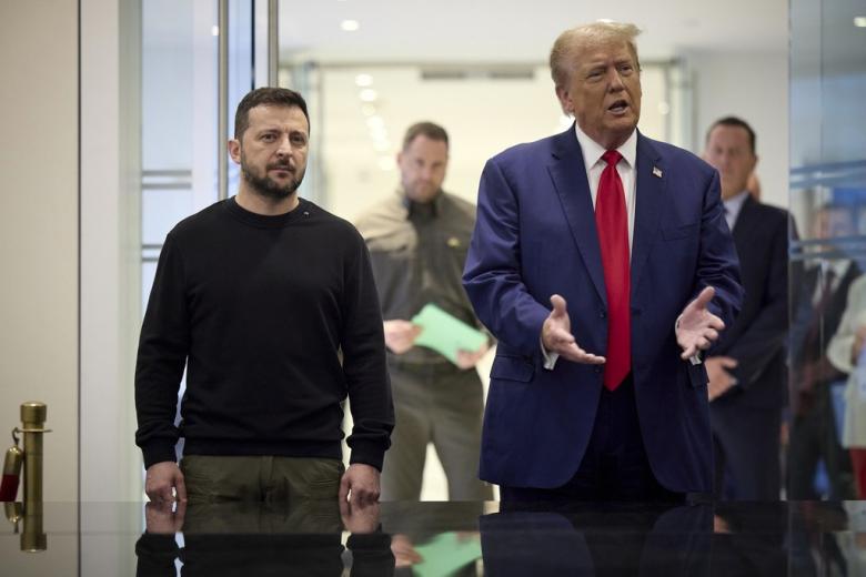 Дональд Трамп и Владимир Зеленский