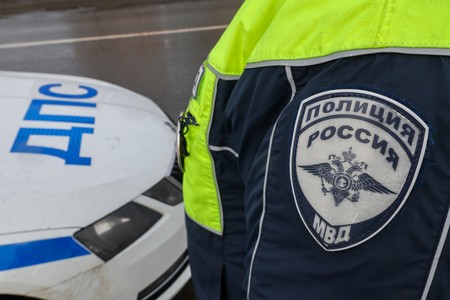 В Нижегородской области машина ДПС столкнулась с легковушкой