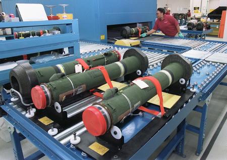 В США вдвое увеличат производство ракетных комплексов «Джавелин»