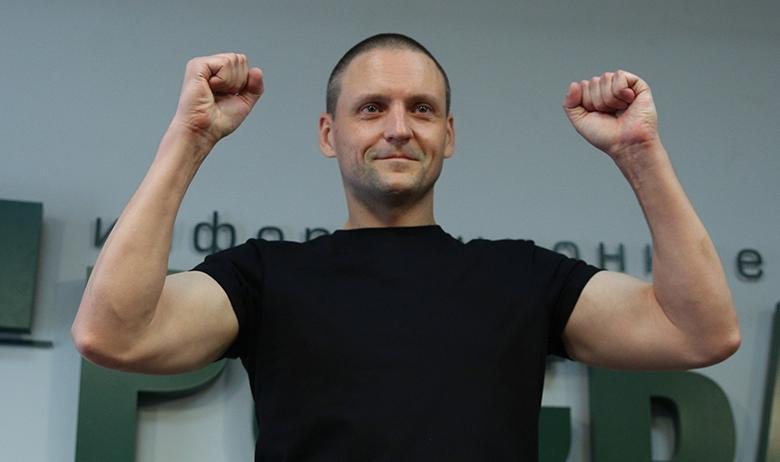 Глава «Левого фронта» Сергей Удальцов