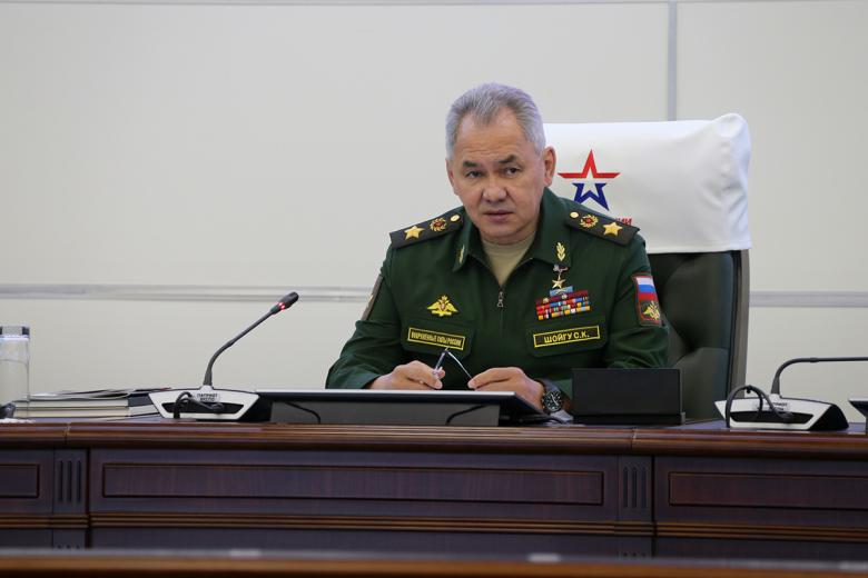 Министр обороны России Сергей Шойгу