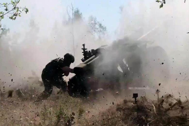 Боевая работа расчета Д-30