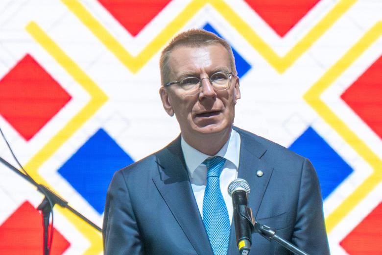 Президент Латвии Эдгар Ринкевич