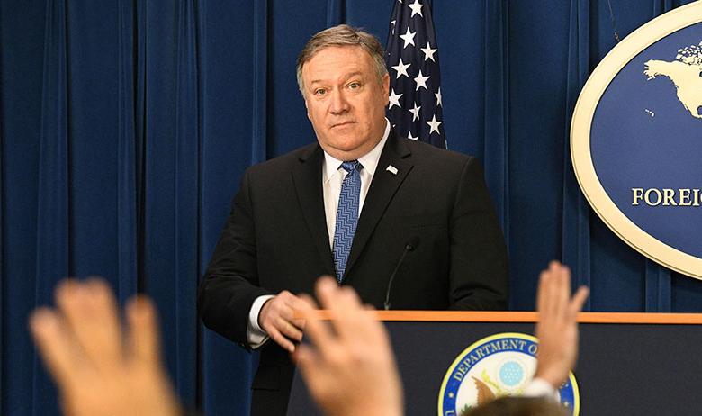 Госсекретарь США Майкл Помпео 