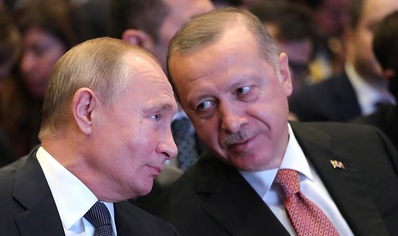 Владимир Путин и Реджеп Эрдоган