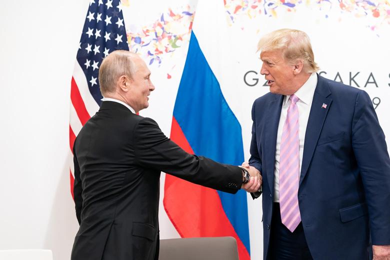 Владимир Путин и Дональд Трамп