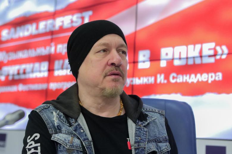 Лидер музыкальной группы «Парк Горького» Алексей Белов