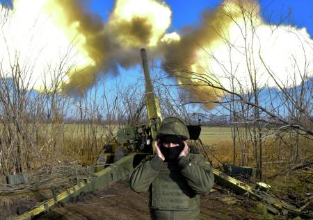 Мобилизованные спасли два взвода солдат, открыв огонь из «Гиацинта»