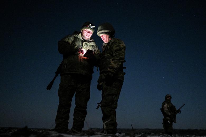 Военнослужащие ВС РФ в зоне СВО