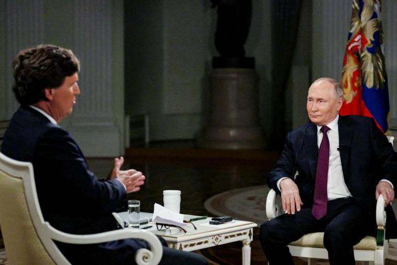 Такер Карлсон, Владимир Путин