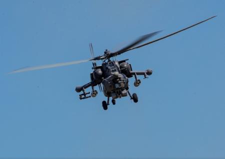 Вертолет Ми-28 уничтожил отряд пехоты ВСУ на Южном фронте