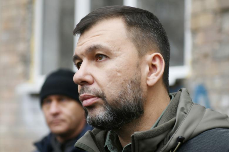 Денис Пушилин в Авдеевке