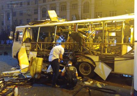 Власти наградят воронежца, помогавшего пострадавшим при взрыве автобуса