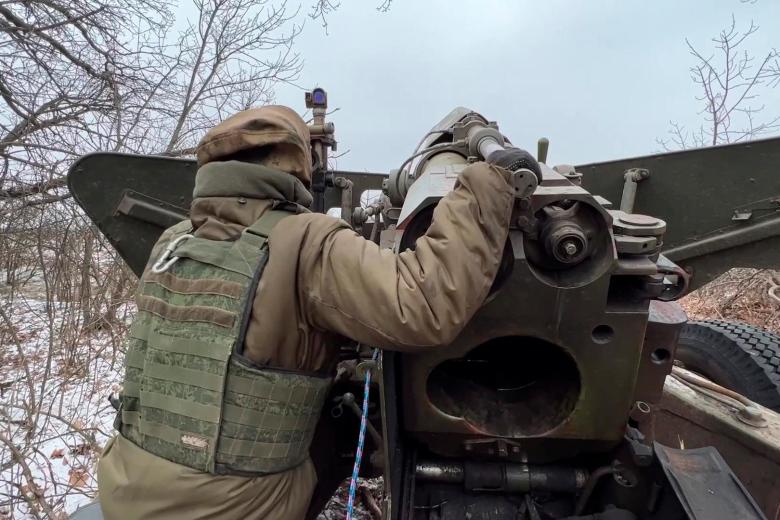 Военнослужащий ВС РФ в зоне СВО