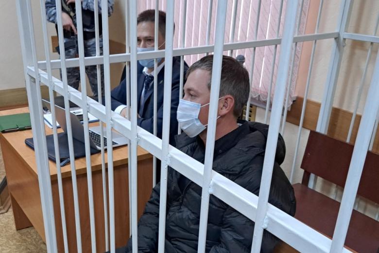 Новосибирск. Директор туристической компании «Экстрим тайм» Андрей Степанов во время избрания меры пресечения в Кировском районном суде
