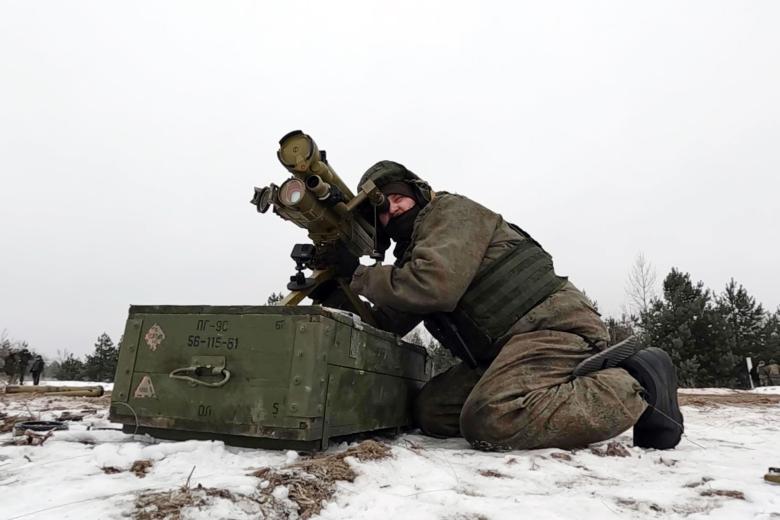 Военнослужащий ВС РФ в зоне СВО
