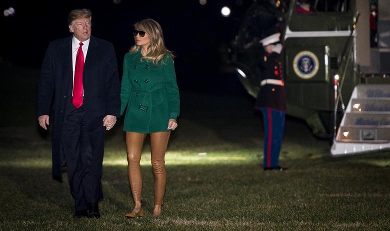 Дональд Трамп и Мелания Трамп