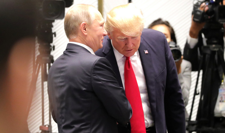 Владимир Путин и Дональд Трамп