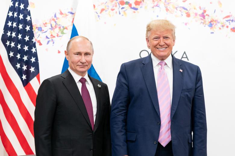 Владимир Путин и Дональд Трамп