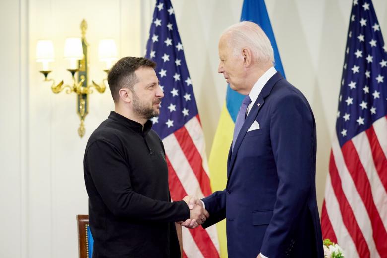Владимир Зеленский, Джо Байден