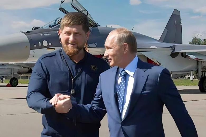 Рамзан Кадыров и Владимир Путин