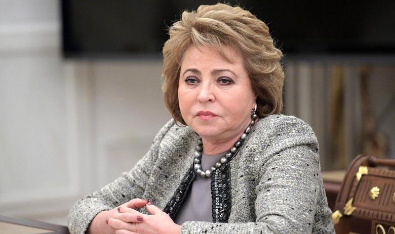 Спикер Совфеда Валентина Матвиенко